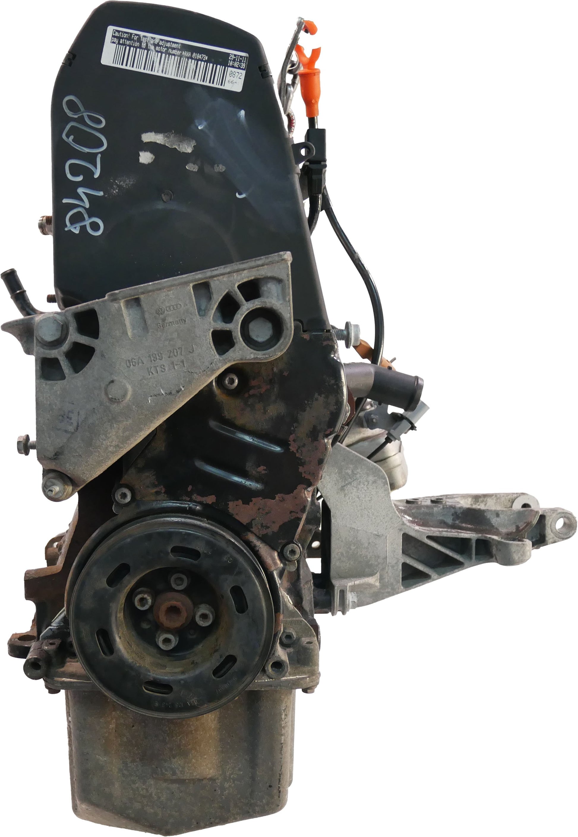 Moteur 97.000km VW Volkswagen T5 2,0 BiFuel AXA 06A100045N d'occasion - Moteur Auto Usagé