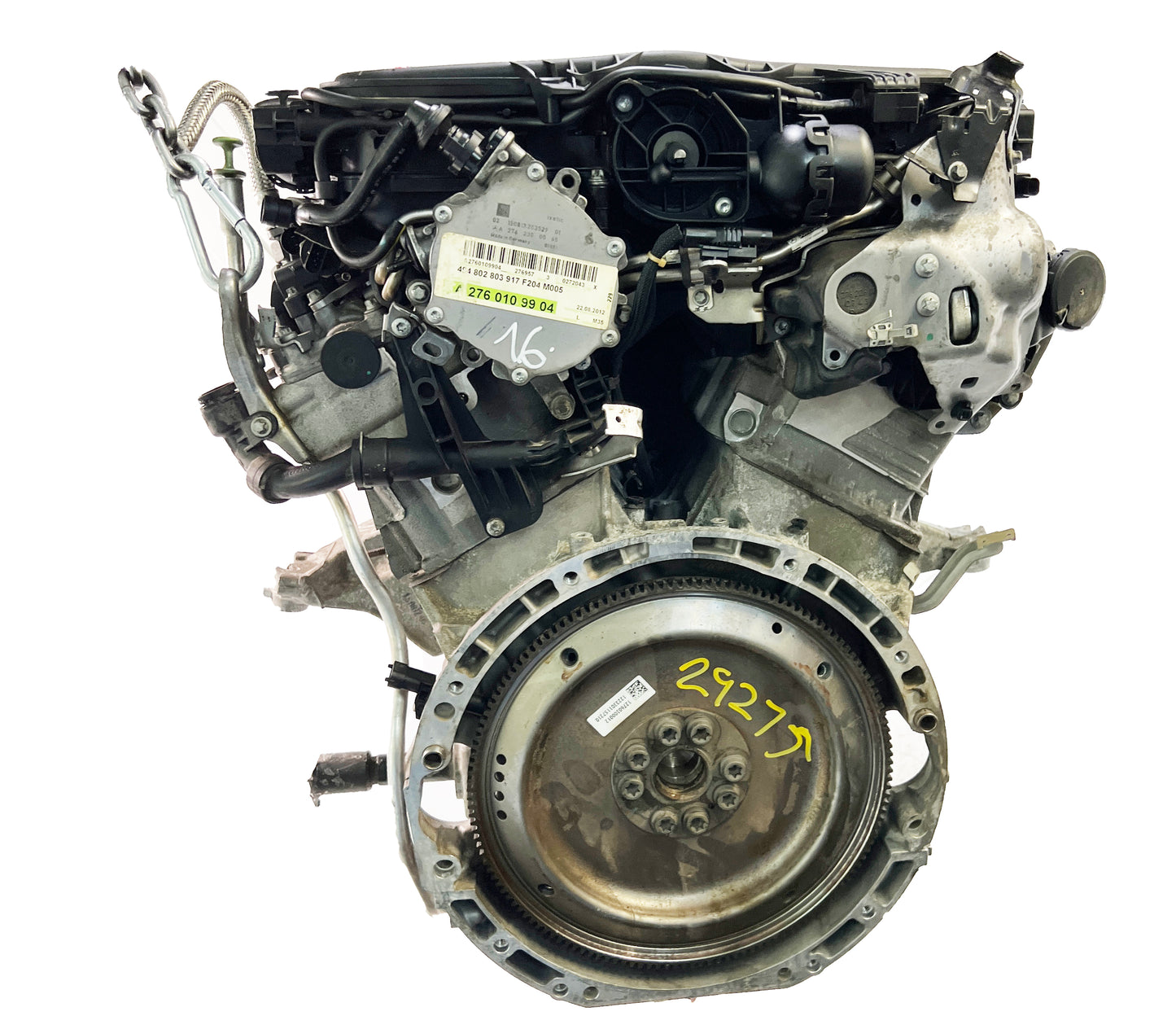 Moteur d'occasion Mercedes-Benz Classe C W204 C300 C 300 3.5L – 276.957-M276.957 – 2012