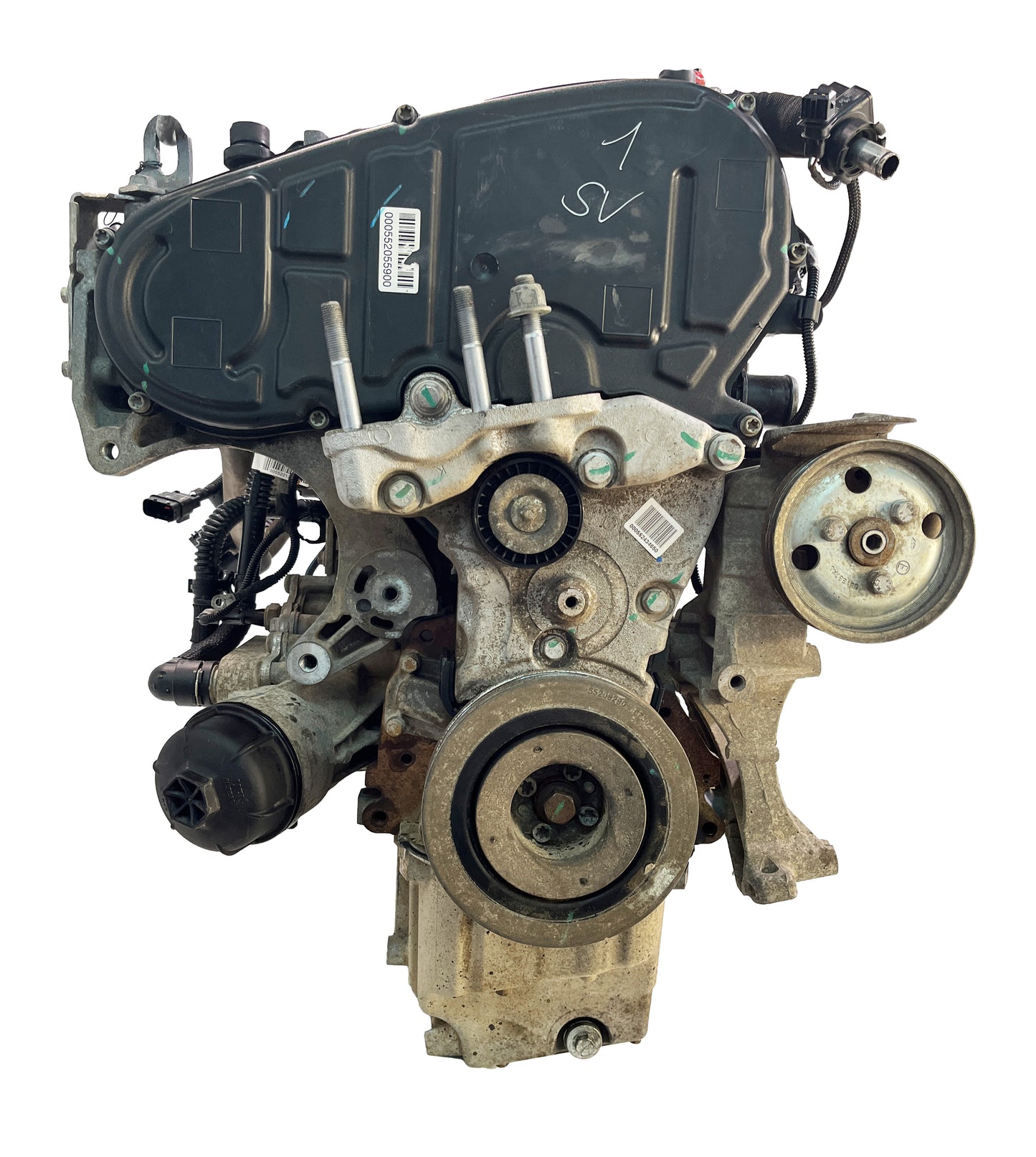 Moteur Euro5 Fiat Doblo 263 1,6 D Multijet 263A5000 90 HP 71777828 d'occasion - Moteur Auto Usagé