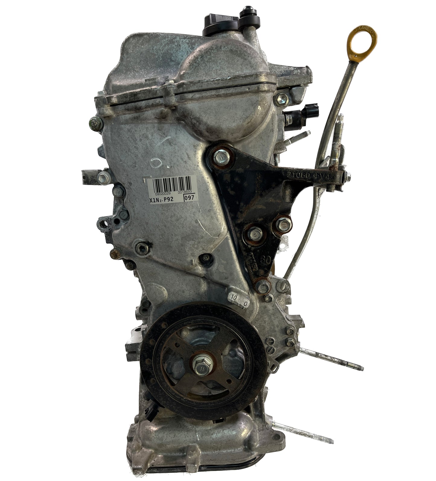 Moteur pour Toyota Yaris P13 1,5 Hybride essence 1NZ-FXE 1NZ 101 PS 1900021D01 d'occasion - Moteur Auto Usagé