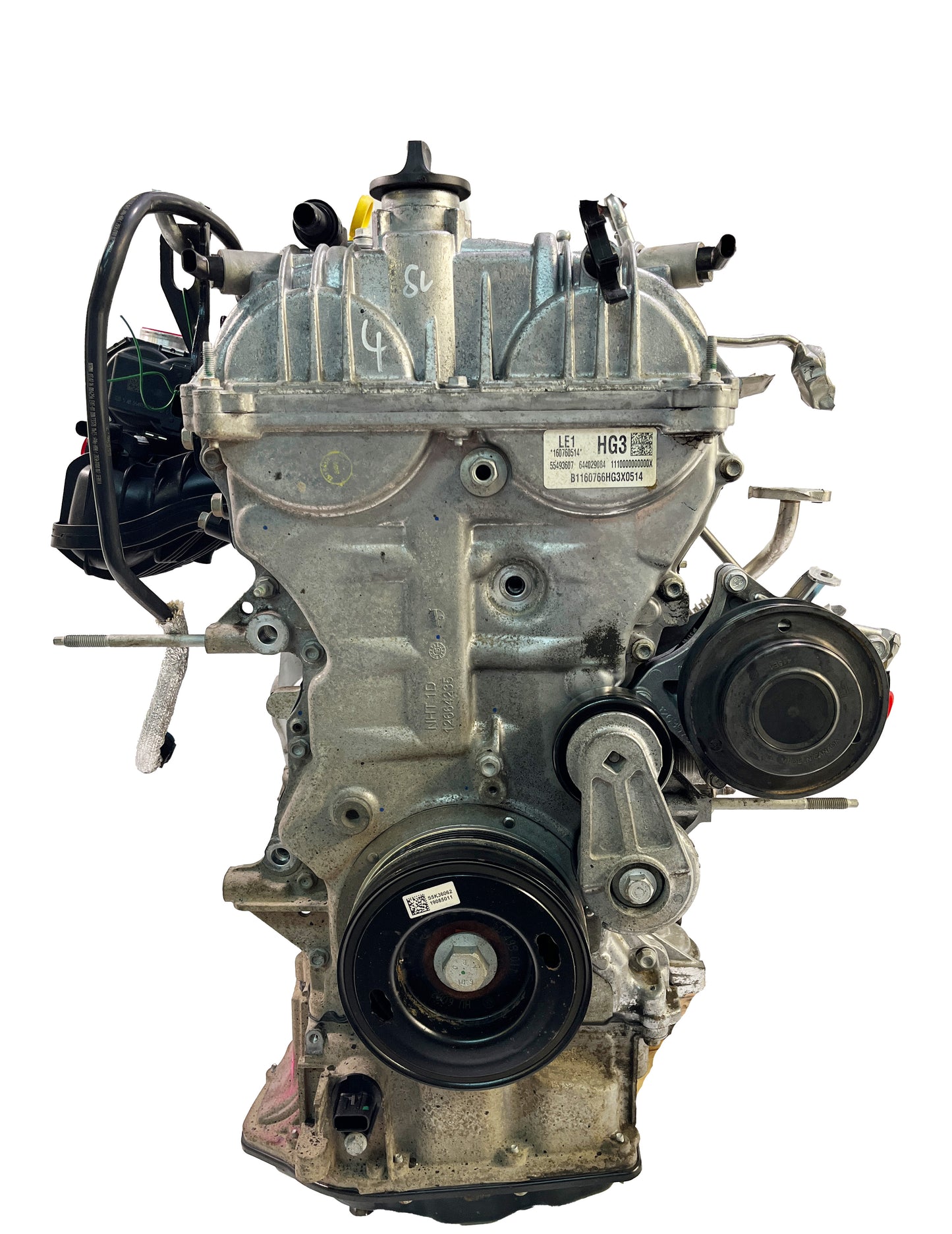 Moteur Opel Vauxhall Astra K 1.0 Turbo B10XFL B10 LE1 55493607 95522453 d'occasion - Moteur Auto Usagé