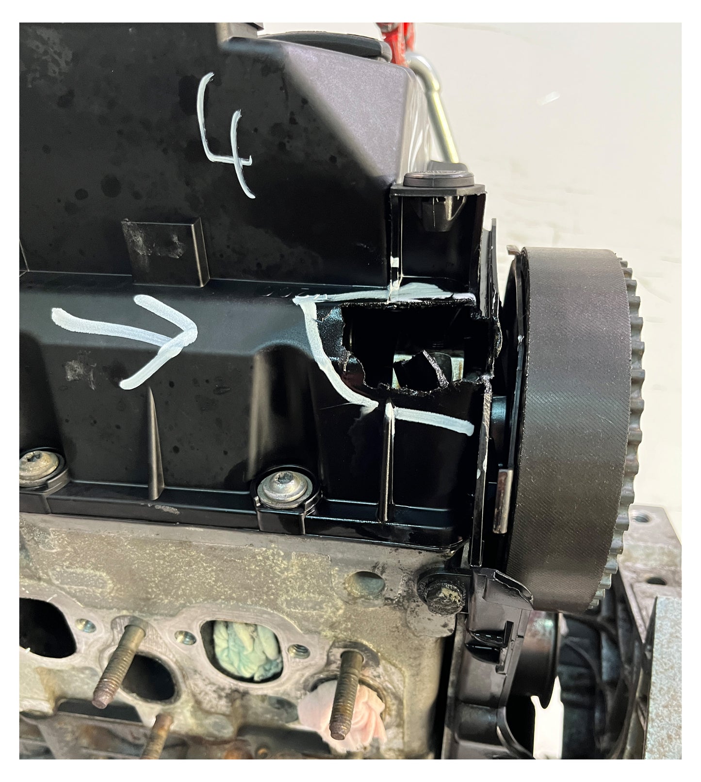 Moteur pour VW Volkswagen 1,9 TDI BSU BLS 03G100037H d'occasion - Moteur Auto Usagé