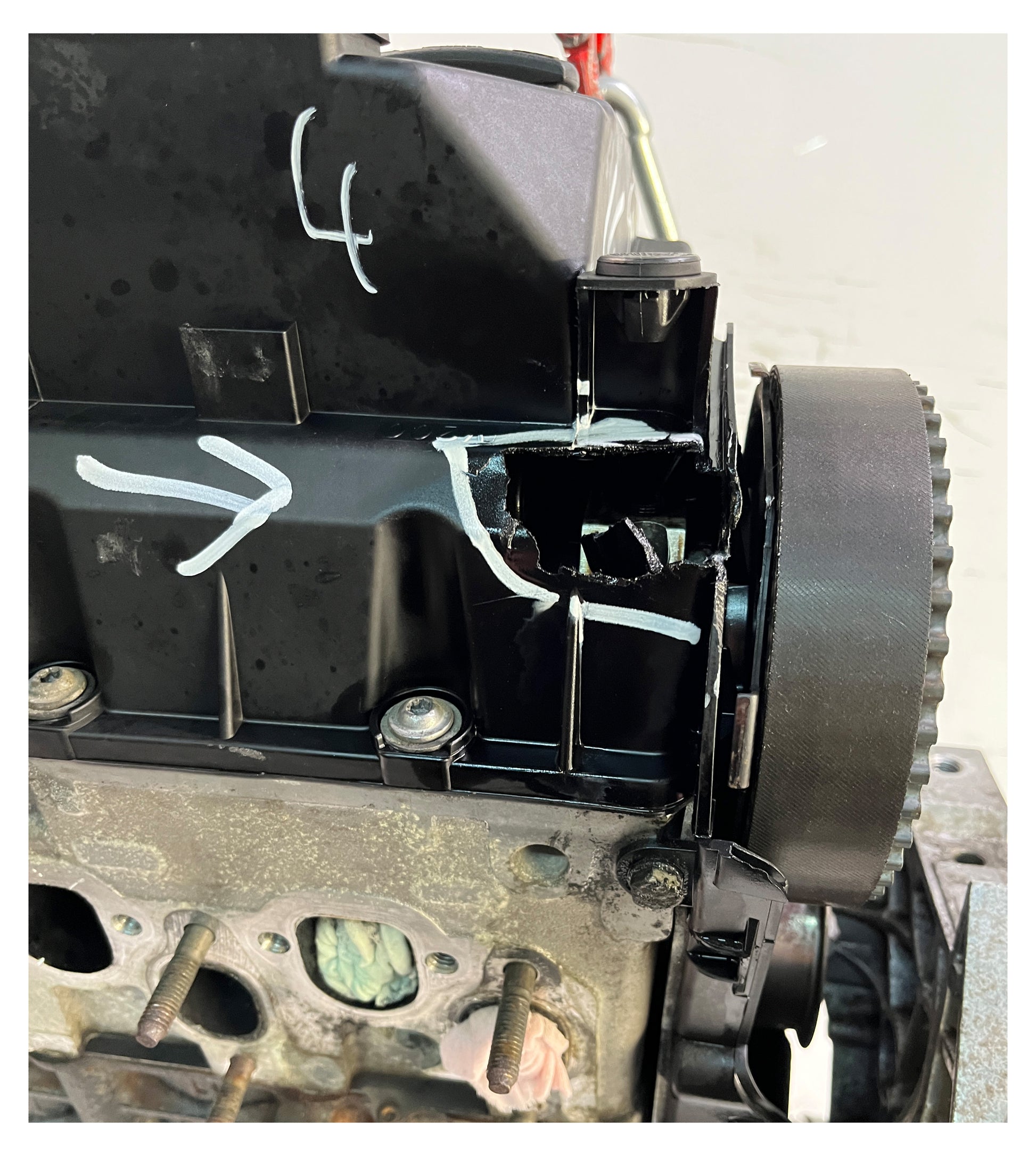 Moteur pour VW Volkswagen 1,9 TDI BSU BLS 03G100037H d'occasion - Moteur Auto Usagé