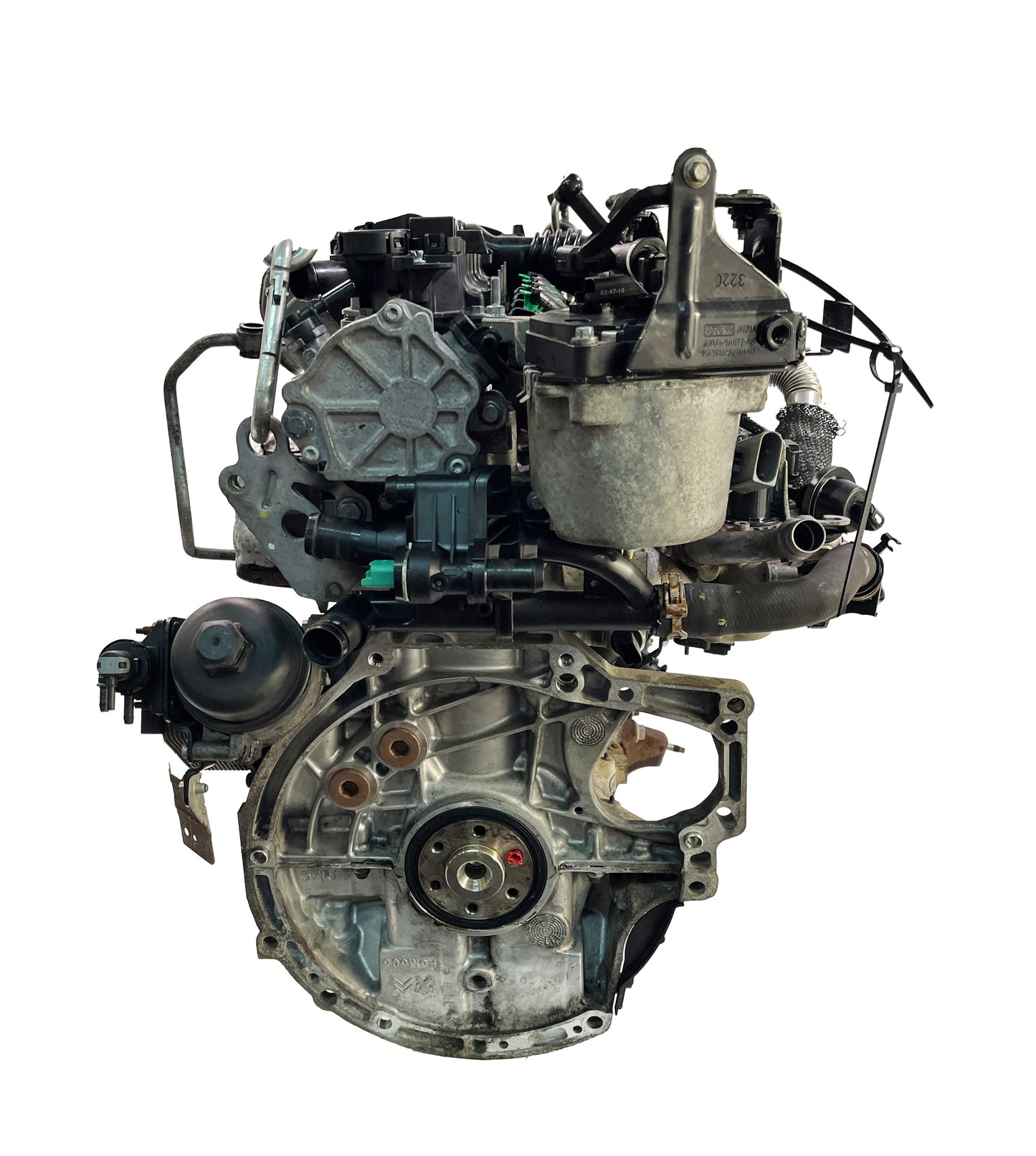 Moteur Ford Fiesta Mk6 VI 1,6 TDCI Diesel TZJA AV2Q-6006-BA d'occasion - Moteur Auto Usagé