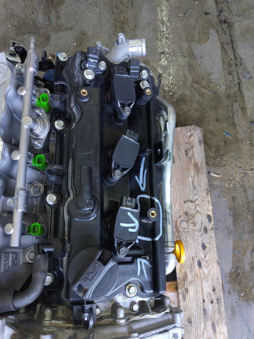 Vue moteur VQ35DE-VQ35 Nissan 3.5L – pièce occasion