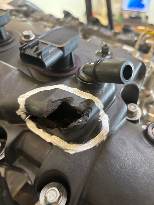 Vue moteur LLT Cadillac 3.6L – pièce occasion
