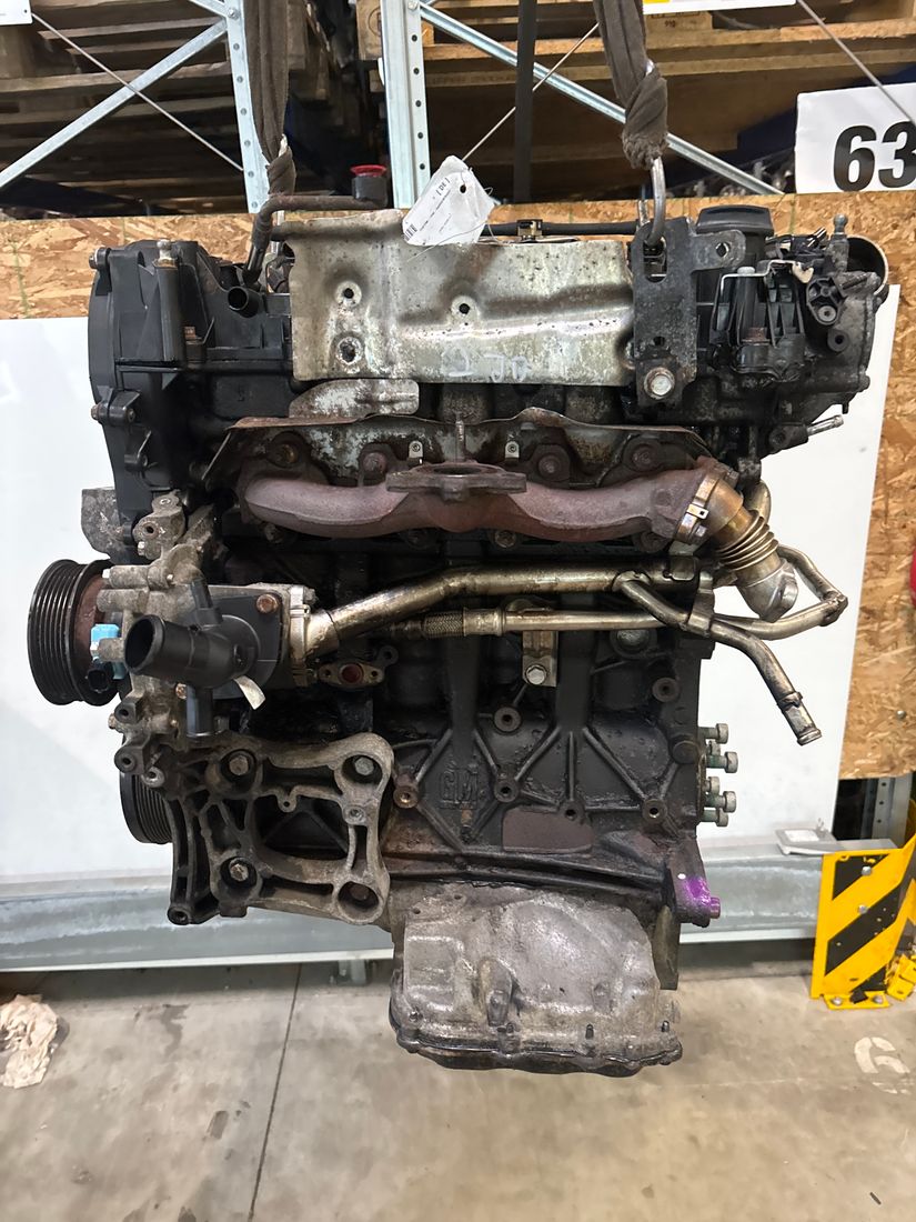 Moteur B20DTH Opel B20DTH – vue détail