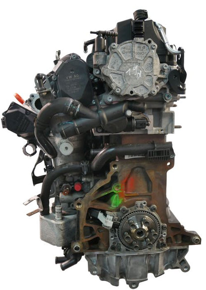 Moteur CBDB-CBD VW Jetta Scirocco Golf Yeti 189 000 km – vue détail