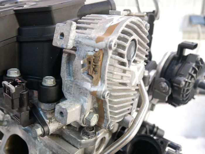 Vue moteur G4FT Hyundai 1.6L – pièce occasion