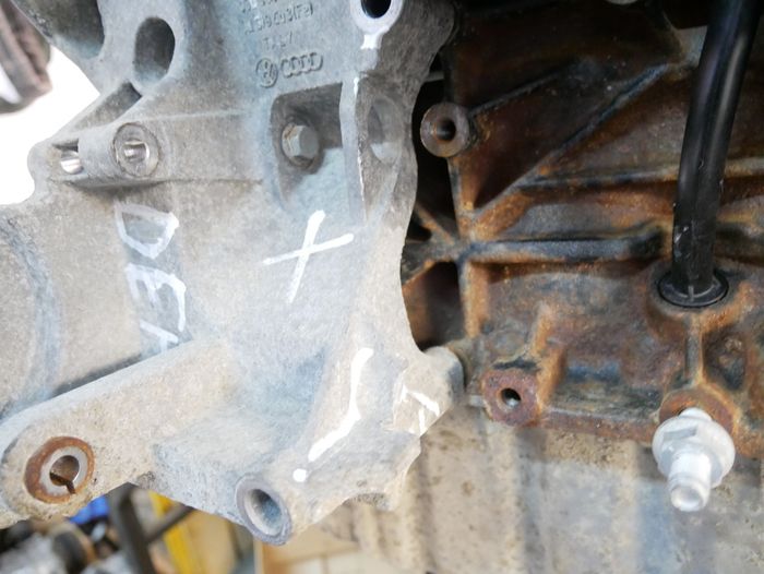 Vue moteur CAAC-CAA VW 2.0L – pièce occasion