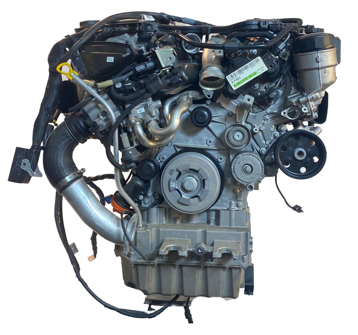 Moteur OM642.887-642.887-OM642 Mercedes-Benz G (W463) 38 km – vue détail