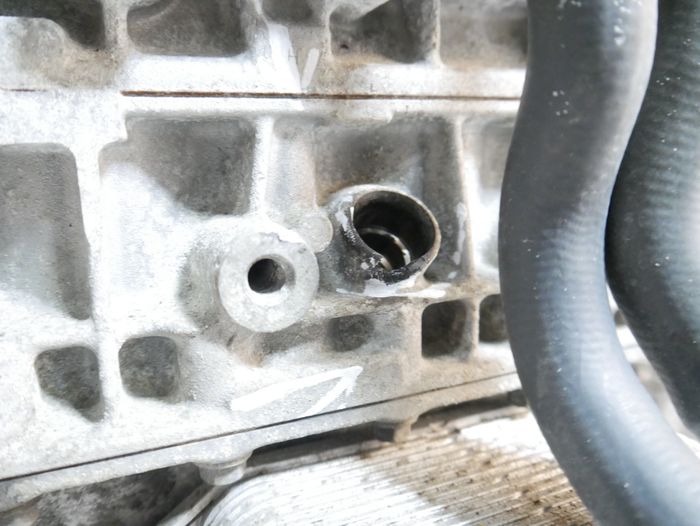 Vue moteur D5244T7-D52 Volvo 2.4L – pièce occasion