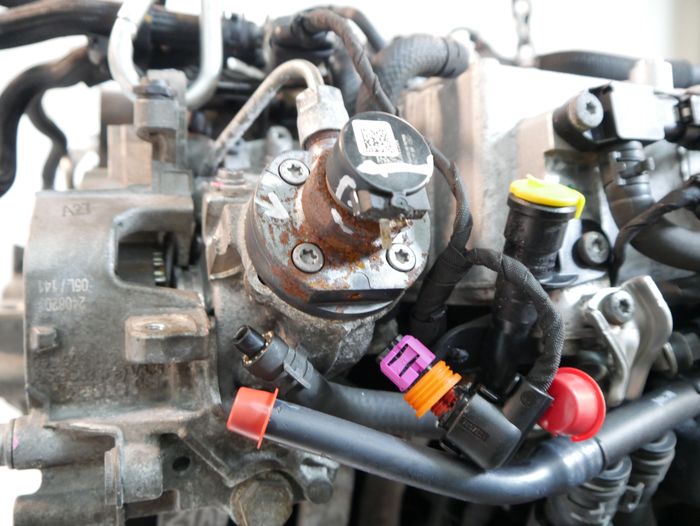 Vue moteur DTSB-DTS Skoda 2.0L – pièce occasion