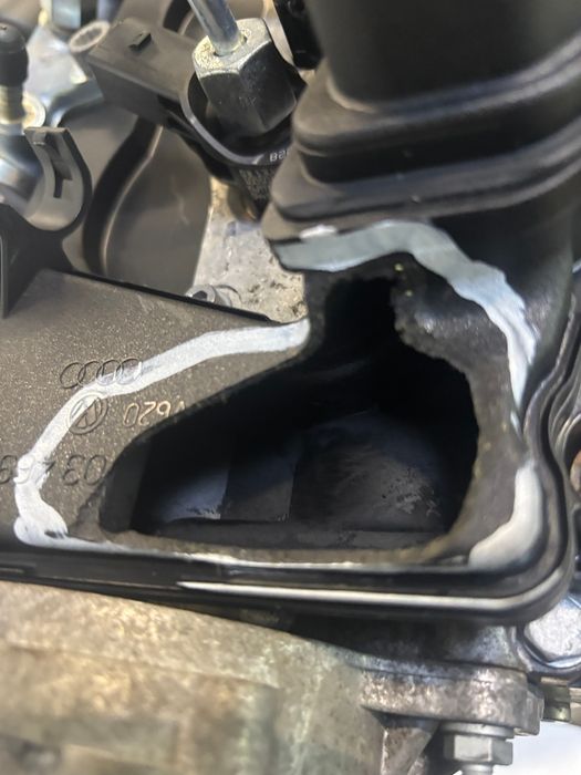 Vue moteur CAHA-CAH Audi 2.0L – pièce occasion