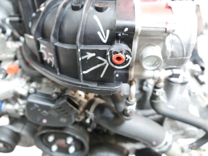 Vue moteur VK56VD-VK56 Nissan 5.6L – pièce occasion