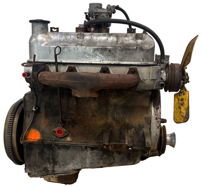 Moteur Benzin-von-1961 Peugeot 403 – vue détail