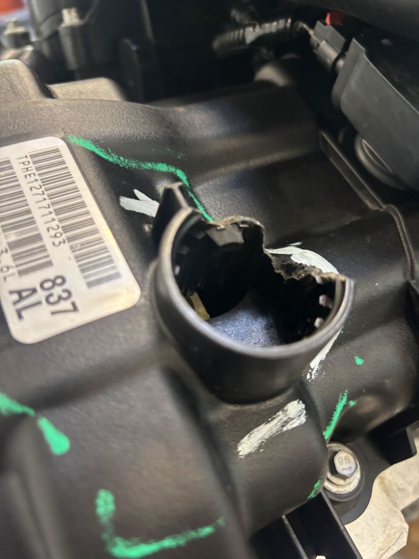 Vue moteur ERB Dodge 3.6L – pièce occasion