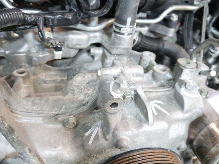 Vue moteur FB25C-FB25 Subaru 2.5L – pièce occasion