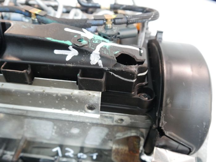 Vue moteur CFF-CFFB Audi 2.0L – pièce occasion