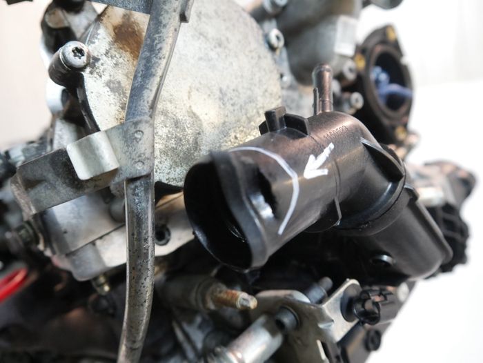 Vue moteur 250A2000-250A Fiat 2.0L – pièce occasion