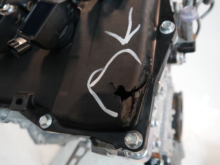 Vue moteur 2ZR-FXE/2ZR Toyota 1.8L – pièce occasion