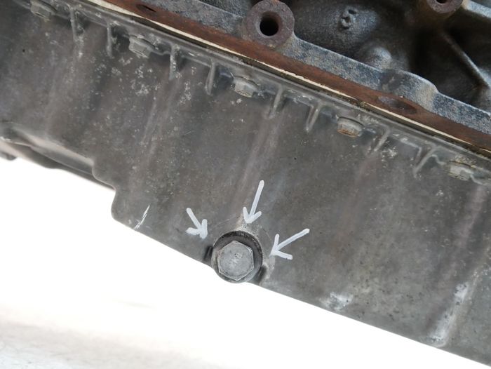 Vue moteur BKD Seat 2.0L – pièce occasion