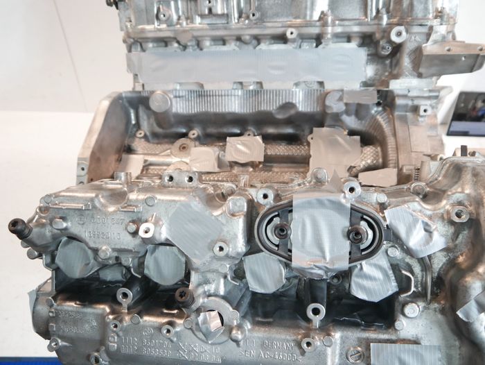 Vue moteur N63-N63B44C BMW 4.4L – pièce occasion