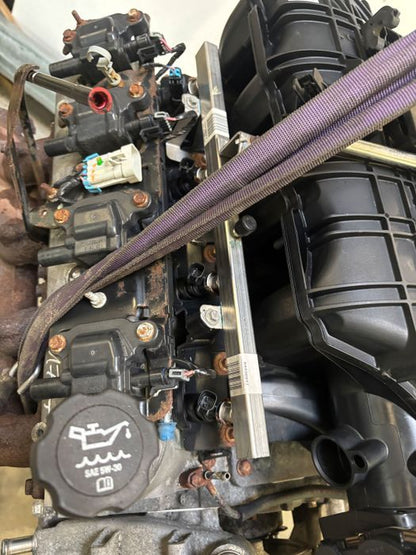 Vue moteur L92 Cadillac 6.2L – pièce occasion