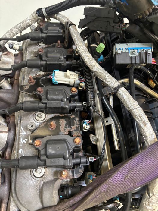 Vue moteur L96 Chevrolet 6.0L – pièce occasion