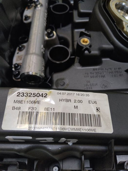 Vue moteur B48B20A-XB1141M0-B48 BMW 2.0L – pièce occasion
