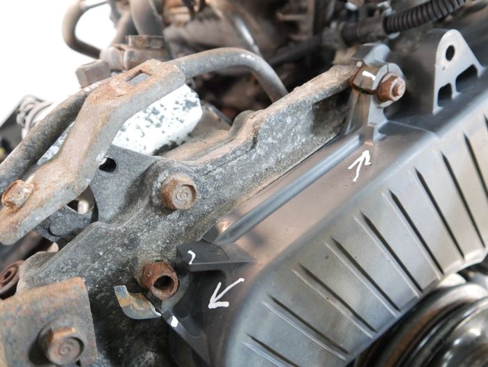Vue moteur WLAA/WLAE/WL-AA Ford 2.5L – pièce occasion