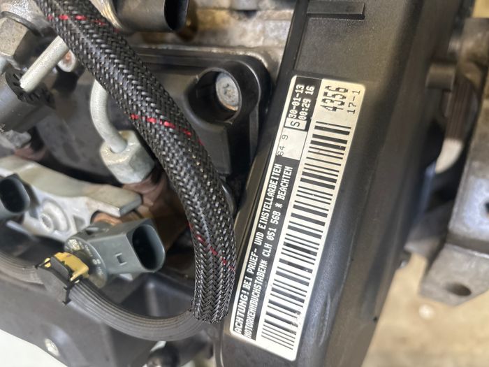 Vue moteur CLHA-CLH-CLHB VW 1.6L – pièce occasion