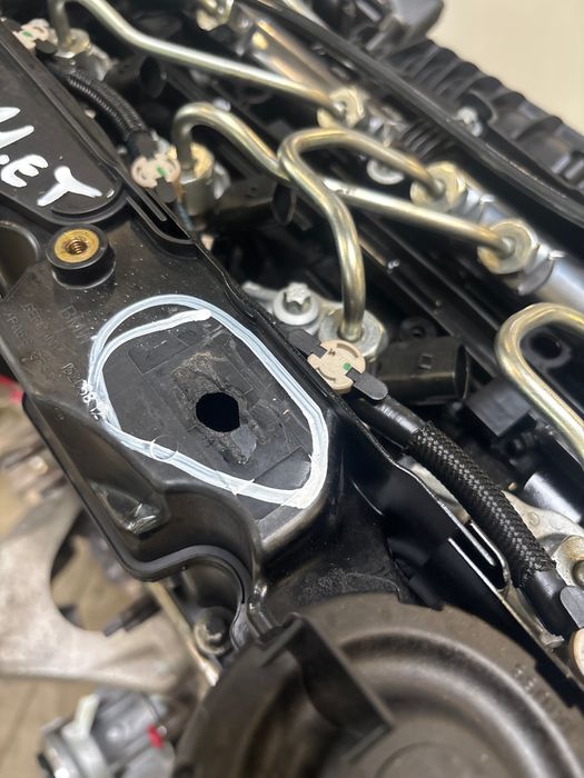Vue moteur N57D30B-N57D30T1-N57 BMW 3.0L – pièce occasion