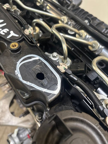 Vue moteur N57D30B-N57D30T1-N57 BMW 3.0L – pièce occasion