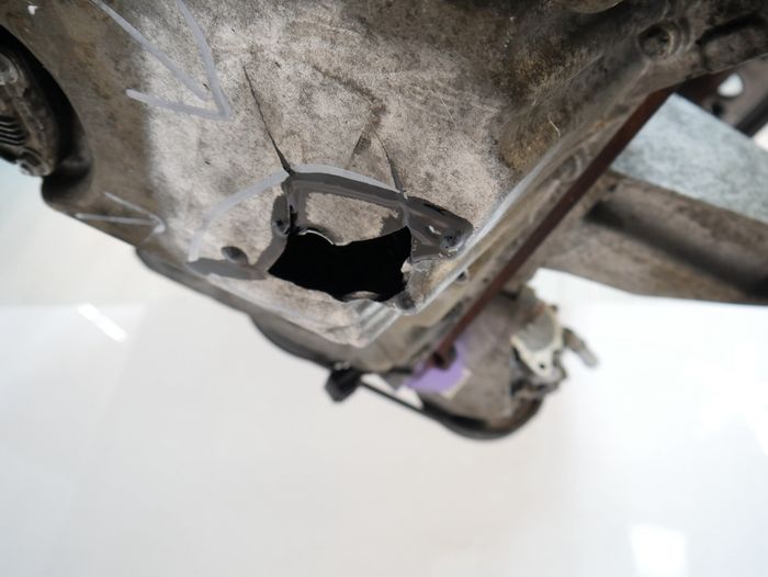 Vue moteur M47D20-204D4-M47 BMW 2.0L – pièce occasion
