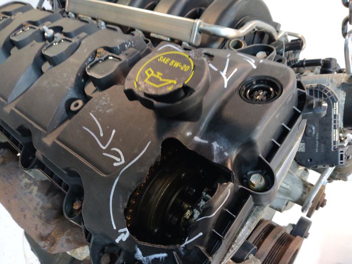 Vue moteur T50SDEM-T50 FORD 5.0L – pièce occasion
