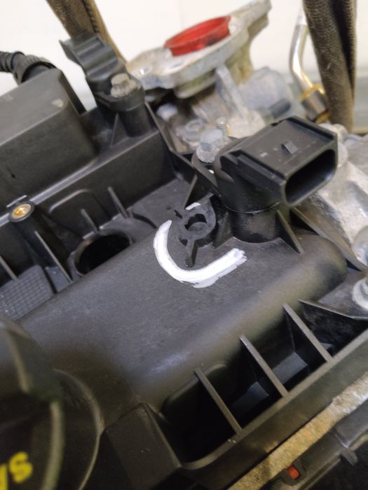 Vue moteur C20HDTX-C20 Ford 2.0L – pièce occasion