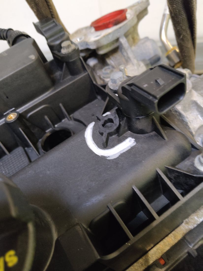 Vue moteur C20HDTX-C20 Ford 2.0L – pièce occasion