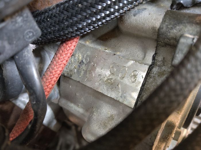 Vue moteur N57D30A-N57 BMW 3.0L – pièce occasion