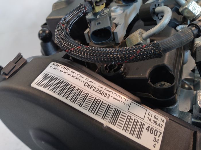 Vue moteur CKFC-CKF Seat 2.0L – pièce occasion