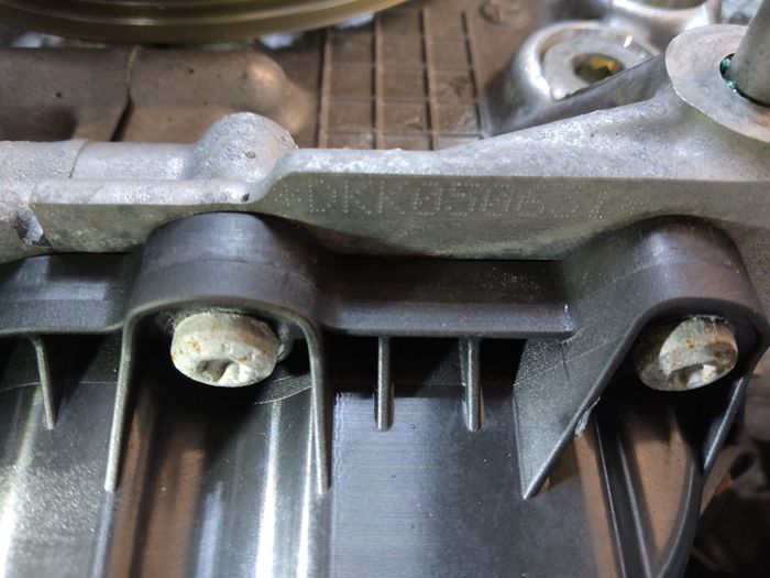 Vue moteur DKK-DKKB Porsche 3.0L – pièce occasion