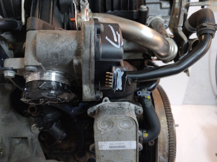 Vue moteur CAY-CAYC Audi 1.6L – pièce occasion