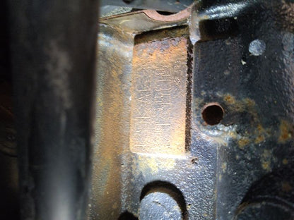 Vue moteur K9K636-K9K Nissan 1.5L – pièce occasion