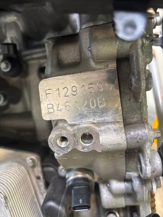 Vue moteur B46A20B-B46A20O0-B46 BMW 2.0L – pièce occasion