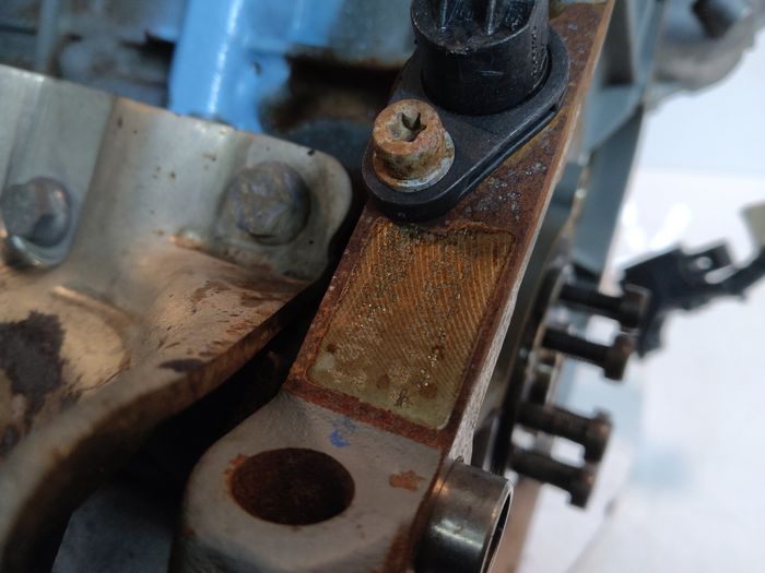 Vue moteur F13DTE5-FHZ Citroen 1.3L – pièce occasion