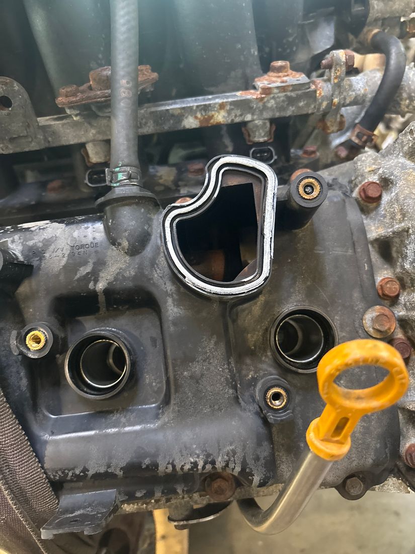 Vue moteur VK56DE-VK56 Nissan 5.6L – pièce occasion