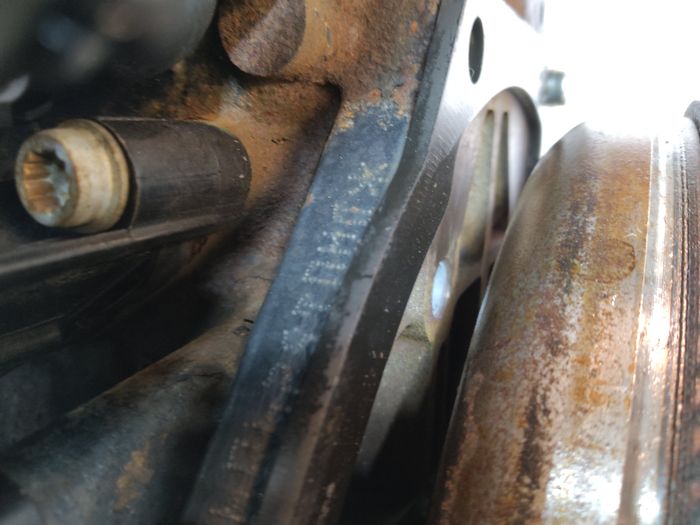 Vue moteur DAUA-DAU MAN 2.0L – pièce occasion