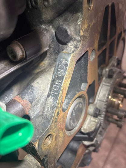 Vue moteur CRLB-CRL VW 2.0L – pièce occasion