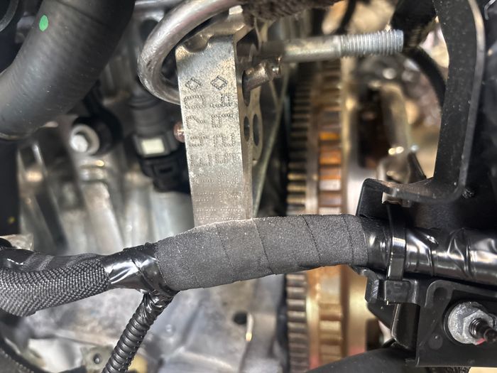 Vue moteur H4D450-H4D Renault 37.0L – pièce occasion
