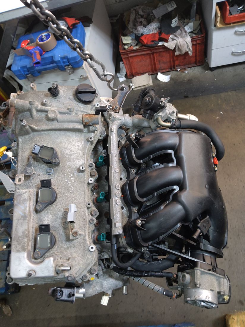 Vue moteur 2GR/2GR-FXE Lexus 3.5L – pièce occasion